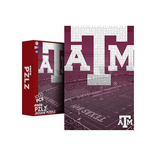 ジグソーパズル 海外製 アメリカ PZLZNCJG1000ST FOCO Texas A\u0026M Aggies NCAA Kyle Field Stadium 1000