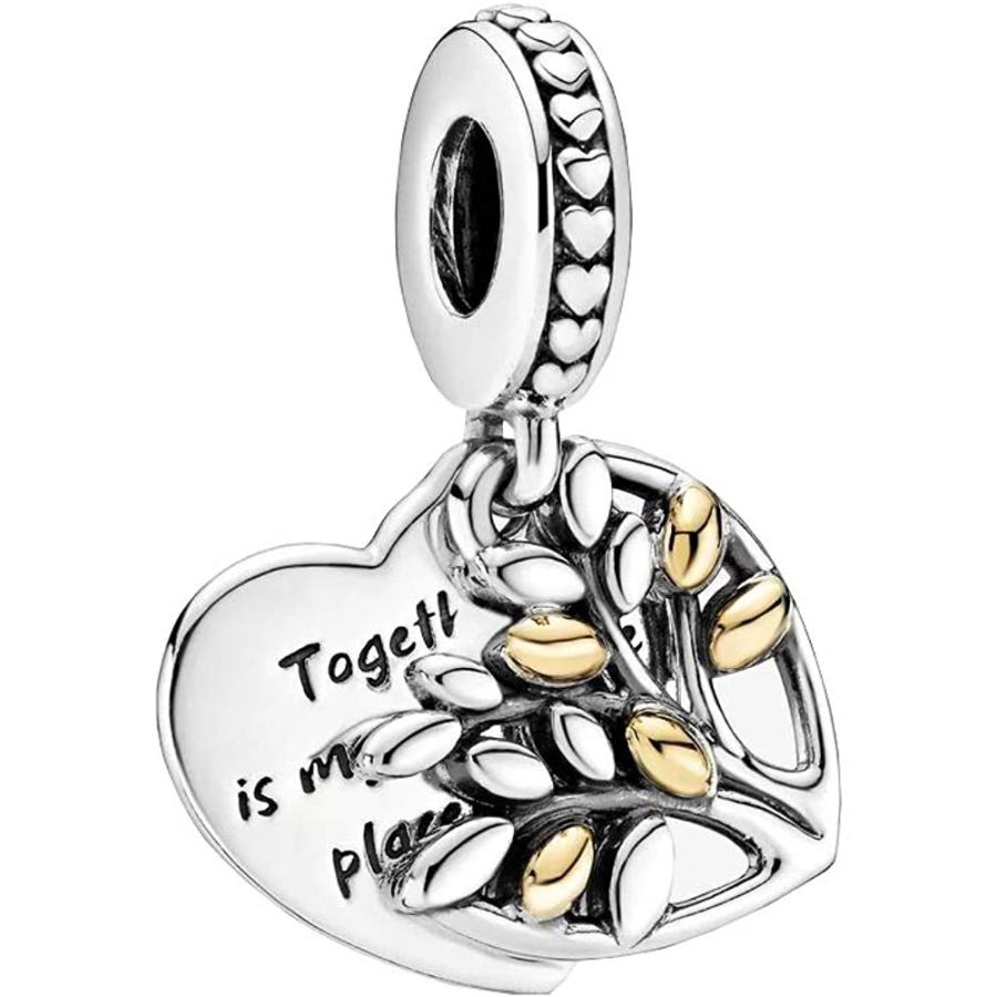 パンドラ ブレスレット チャーム 799161C00 PANDORA Family Tree Heart