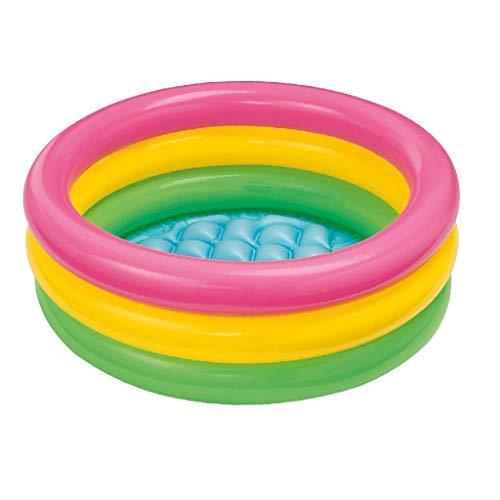 プール ビニールプール ファミリープール 57107NP Intex Sunset Glow 57402NP Baby Pool 3 Ring Di