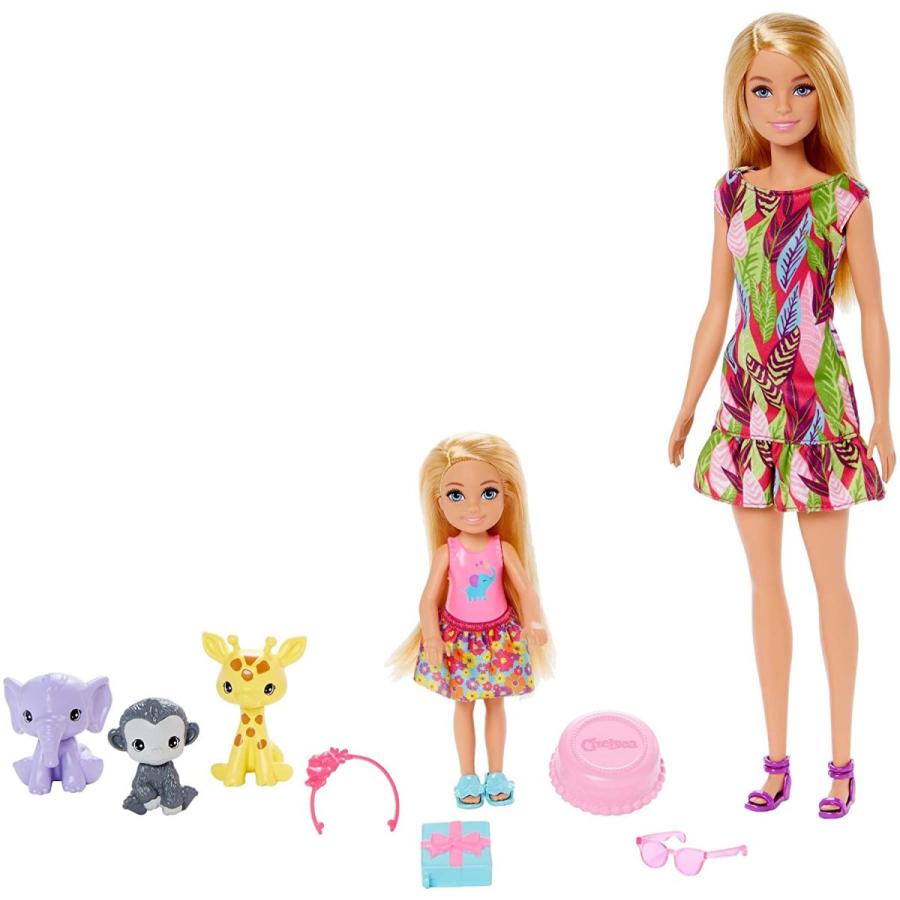 バービー バービー人形 GTM82 Barbie and Chelsea The Lost Birthday Playset Chelsea Dolls, 3 Pets \u0026 Accの画像