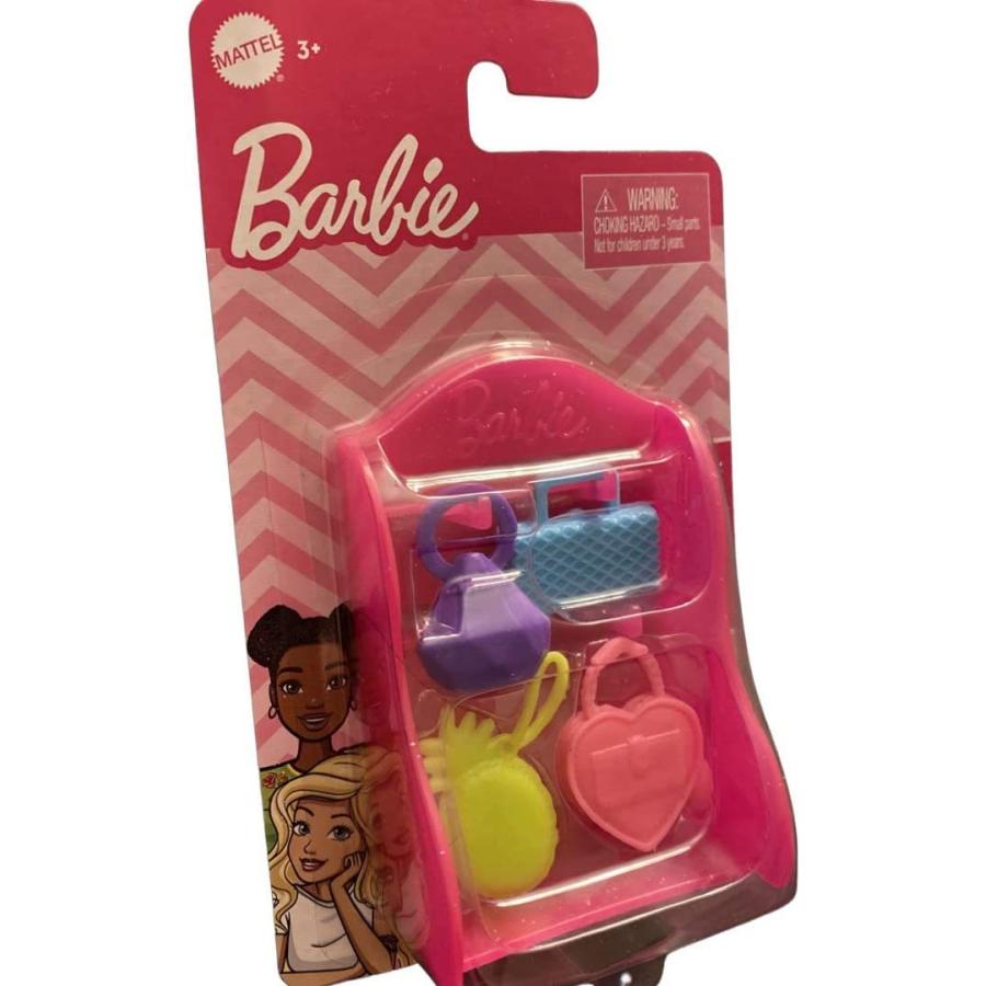 バービー様 25点セット Barbie バービー バービー人形 GVY25 Barbie- Handbag Pack