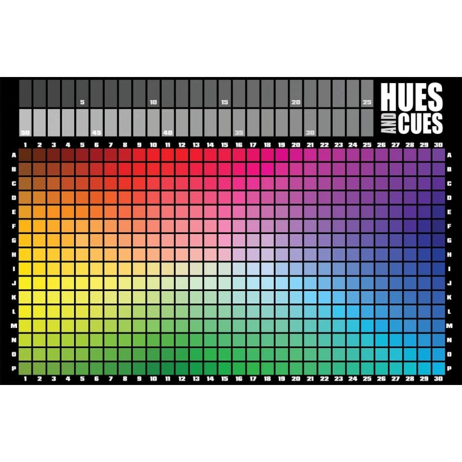 ボードゲーム 英語 アメリカ PA135-725-002000-04 HUES and CUES - Vibrant Color Guessing Board Game fの画像