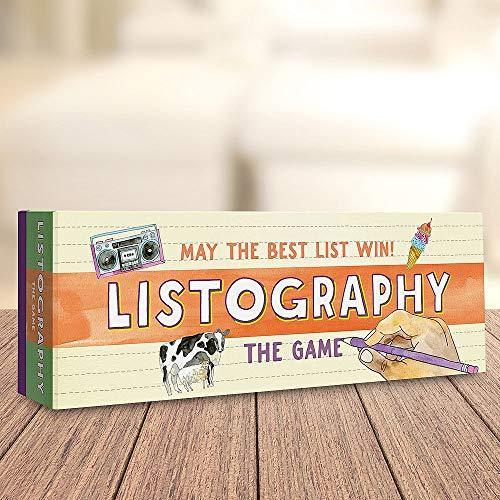 ボードゲーム 英語 アメリカ 9781452151779 Listography: The Game: May The Best List Win! (Board Game