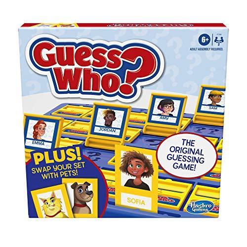 ボードゲーム 英語 アメリカ F1360 Hasbro Gaming Guess Who? Board Game, with People