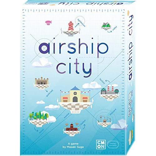 ボードゲーム 英語 アメリカ ASC001 CMON Cool Mini or Not Airship City Board Game