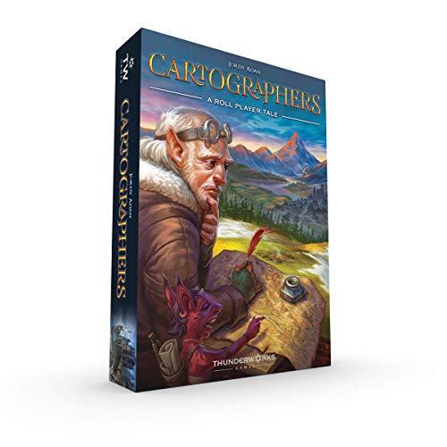 ボードゲーム 英語 アメリカ TWK4050 Thunderworks Games - Cartographers: A Roll Player Tale | Award-