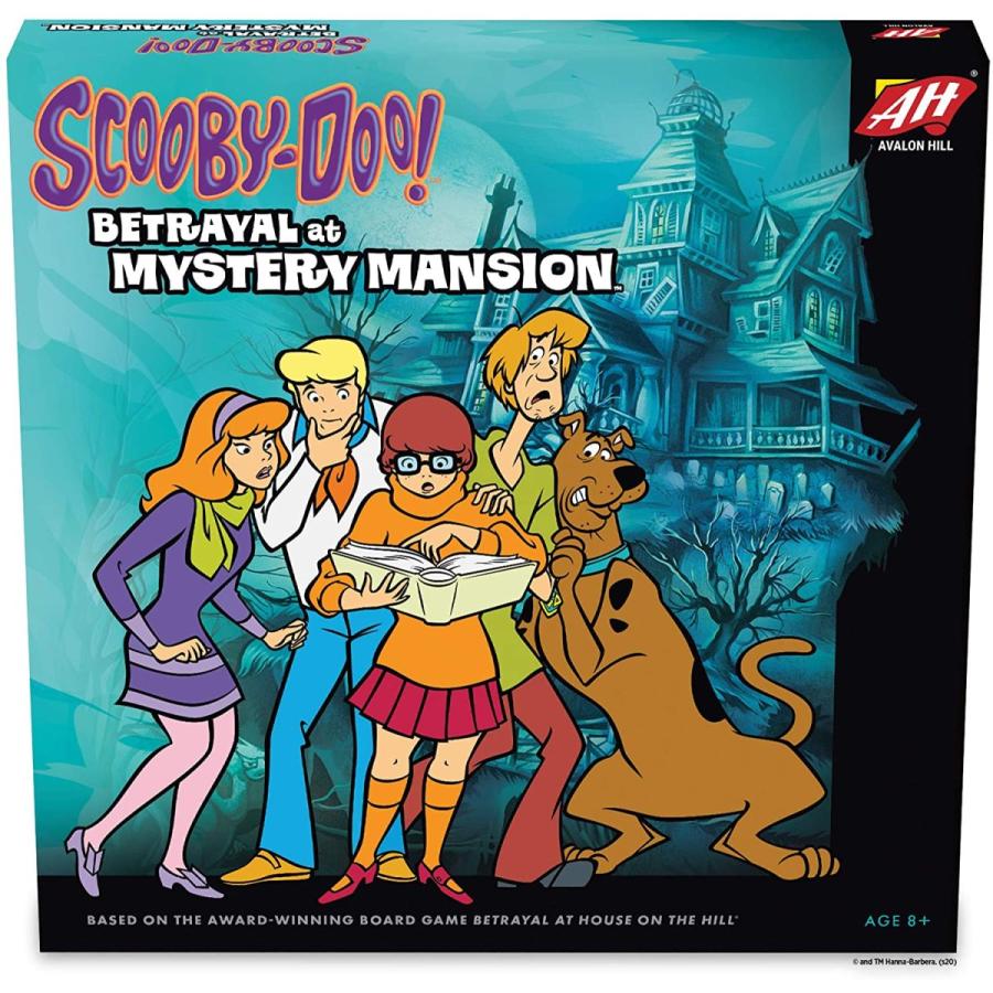 ボードゲーム 英語 アメリカ C7567 Hasbro Gaming Avalon Hill Scooby Doo in Betrayal at Mystery Mansiの画像