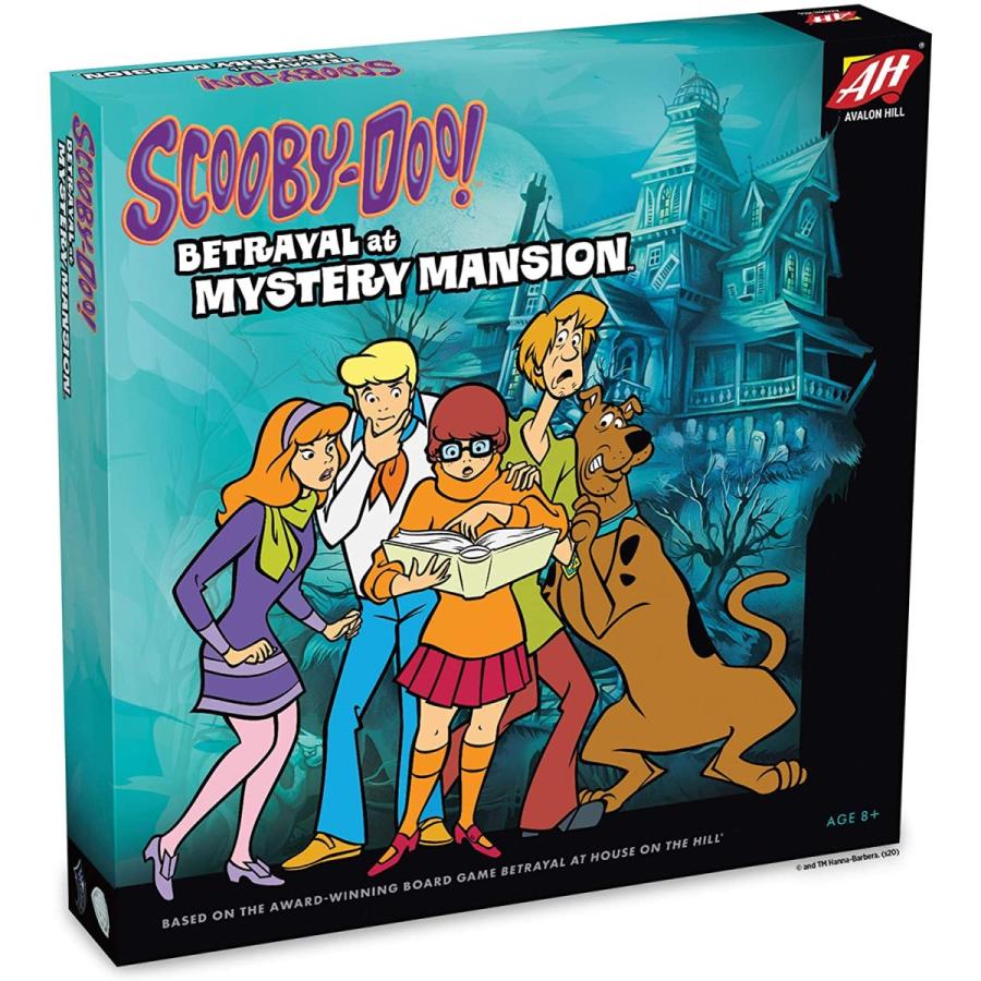 ボードゲーム 英語 アメリカ C7567 Hasbro Gaming Avalon Hill Scooby Doo in Betrayal at Mystery Mansiの画像