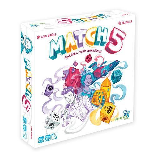 ボードゲーム 英語 アメリカ MAT01EN Synapses Games | Match 5 | Family Board Game | Word Association