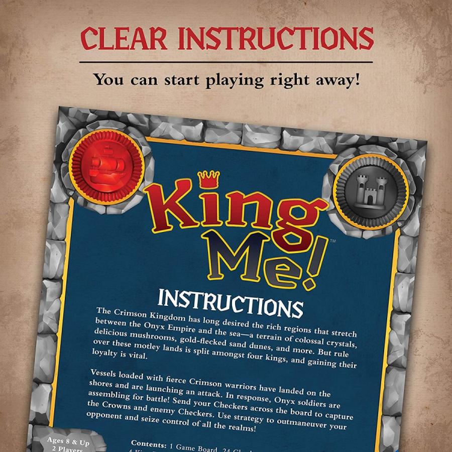 ボードゲーム 英語 アメリカ 60001797 Ravensburger King Me Strategy Board Game Ages 8 \u0026 Up - A Fantaの画像