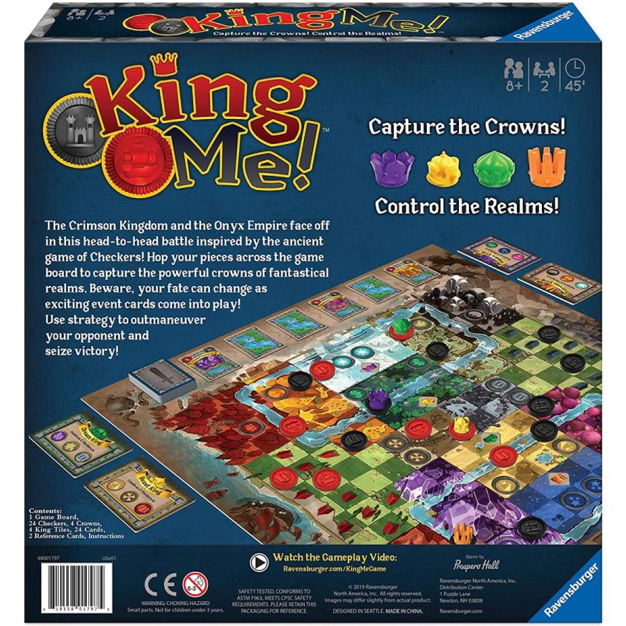ボードゲーム 英語 アメリカ 60001797 Ravensburger King Me Strategy Board Game Ages 8 \u0026 Up - A Fantaの画像