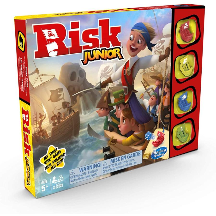 ボードゲーム 英語 アメリカ E6936 Hasbro Gaming Risk Junior : Strategy Board Game; A Kid's Intro toの画像