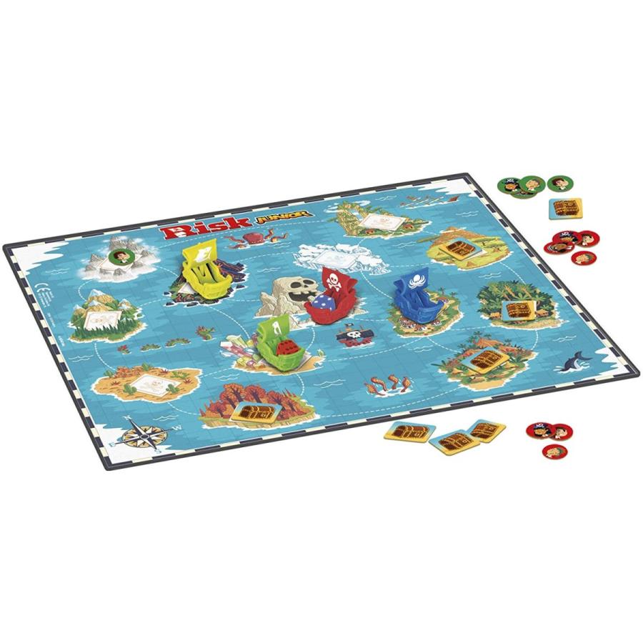 ボードゲーム 英語 アメリカ E6936 Hasbro Gaming Risk Junior : Strategy Board Game; A Kid's Intro toの画像