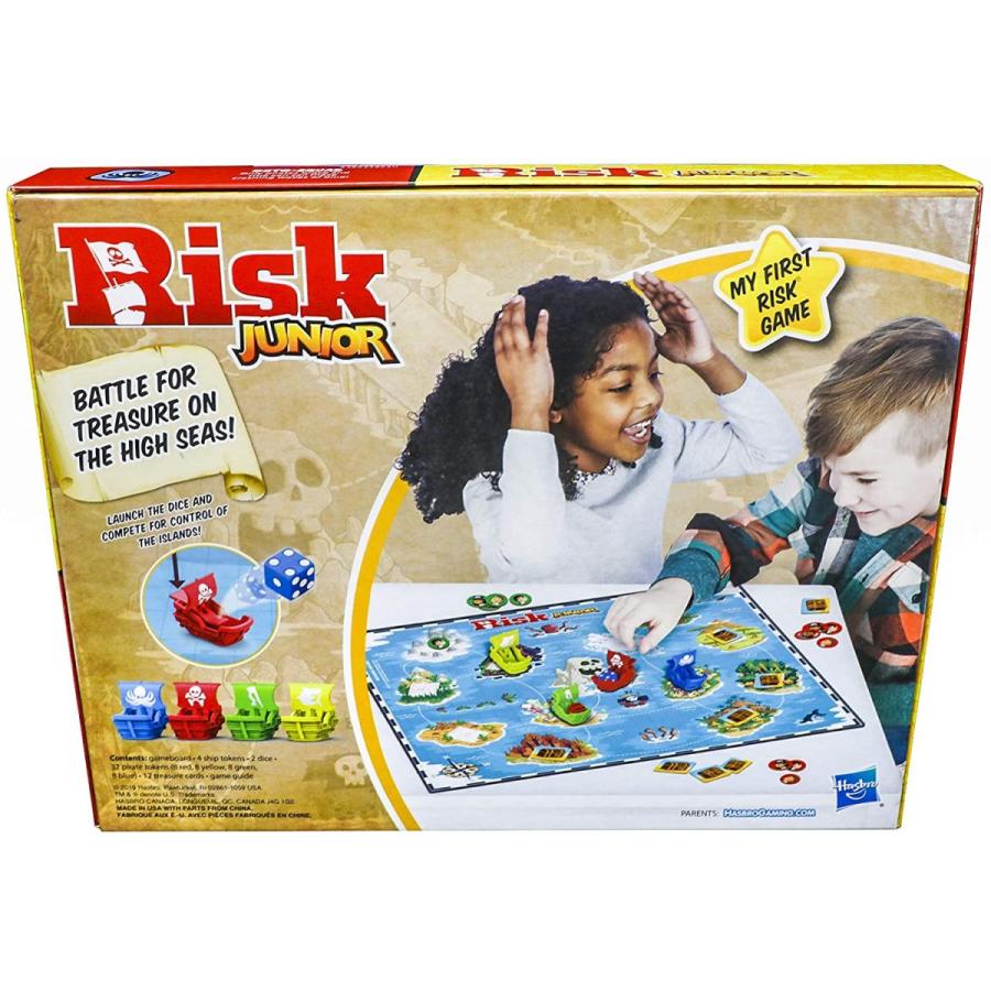 ボードゲーム 英語 アメリカ E6936 Hasbro Gaming Risk Junior : Strategy Board Game; A Kid's Intro toの画像