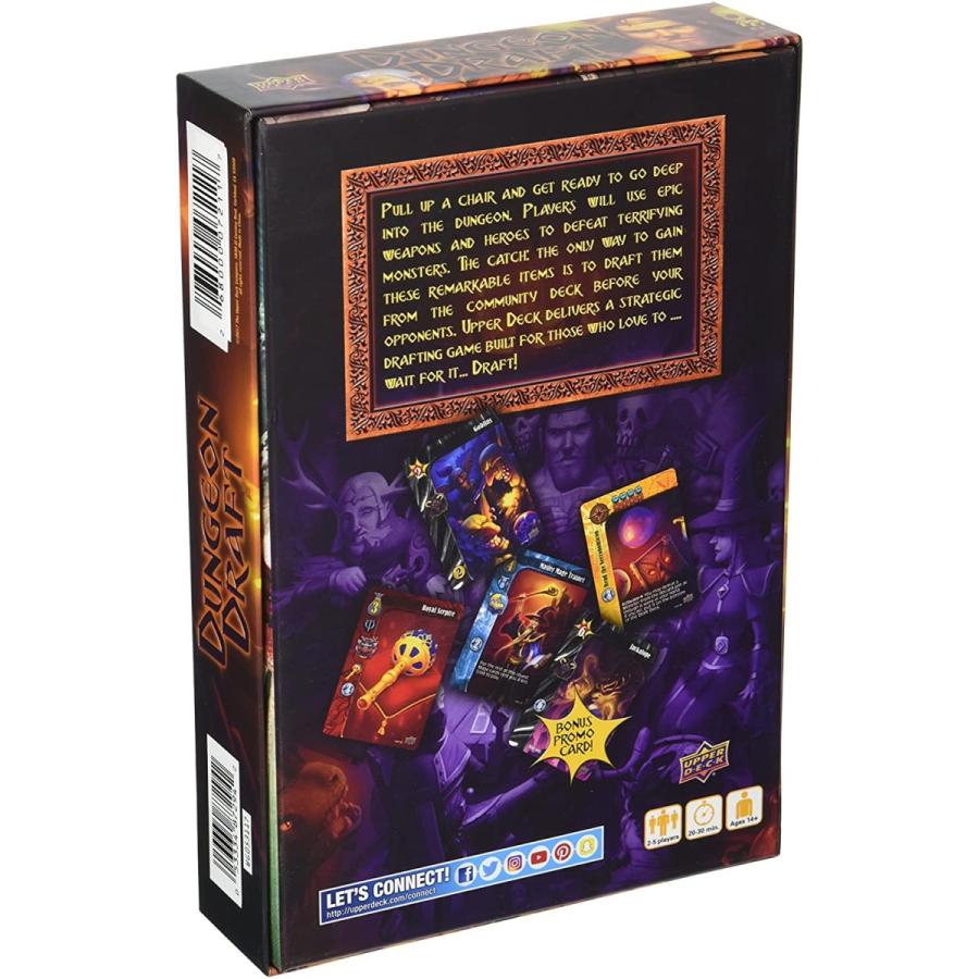 ボードゲーム 英語 アメリカ UD87294 Upper Deck Entertainment Dungeon Draft Strategy Board Game, Mulの画像