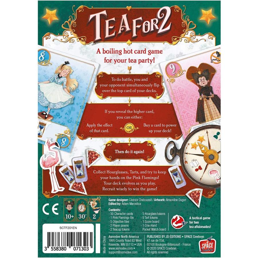 ボードゲーム 英語 アメリカ TF201 Space Cowboys Tea for 2_1