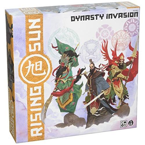 ゲーム盤力くらべ 英語 亜米利加 RSU003 CMON Rising Sun: Dynasty Invasion ボードゲーム-ゲーム-ゲーム、おもちゃ