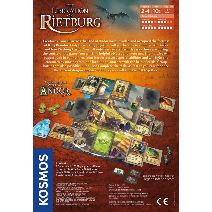 ボードゲーム 英語 アメリカ 691746 Thames \u0026 Kosmos 691746 Kosmos: The Liberation of Rietburg Worldの画像