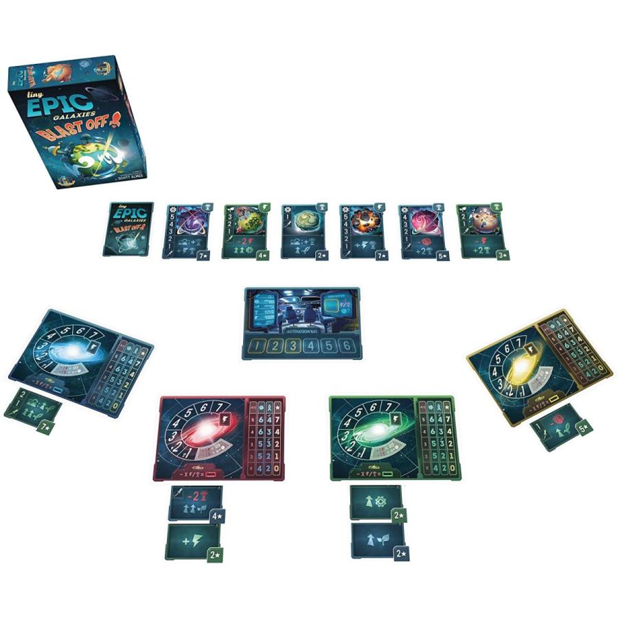 ボードゲーム 英語 アメリカ GLGTEGBORE Gamelyn Games Tiny Epic Galaxies Blast Off! - A Game of Cosmの画像