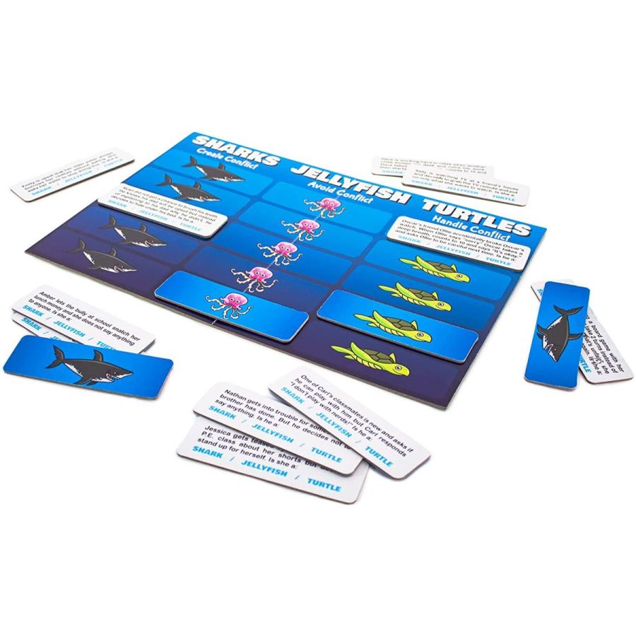 ボードゲーム 英語 アメリカ JL415 Junior Learning 6 Conflict \u0026 Resolution Gamesの画像