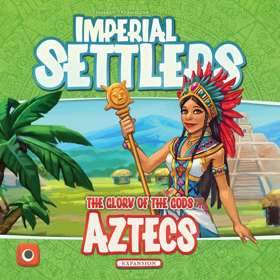 ボードゲーム 英語 アメリカ POP00367 Portal Games Imperial Settlers Aztecs Game, Multicolorの画像