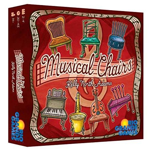 ボードゲーム 英語 アメリカ RIO579 Rio Grande Games Musical Chairs