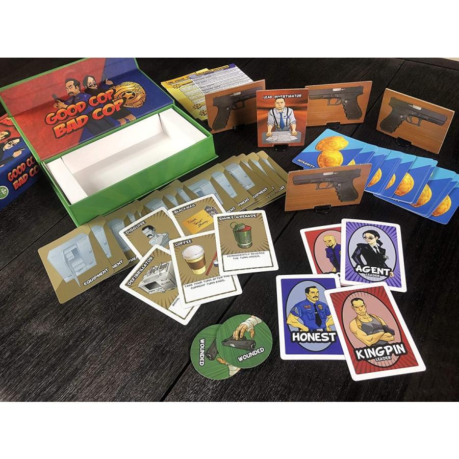 ボードゲーム 英語 アメリカ 0304OWG Pull the Pin Games Good Cop Bad Cop 3rd Edition_1