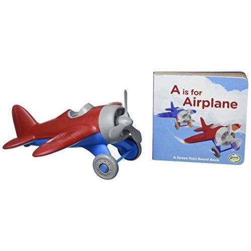 ボードゲーム 英語 アメリカ ARBB-CB Green Toys Airplane \u0026 Board Book, CB - Pretend Play, Motor Skil