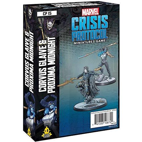 ボードゲーム 英語 アメリカ CP15en Atomic Mass Games Marvel Crisis Protocol: Corvus Glaive and Prox