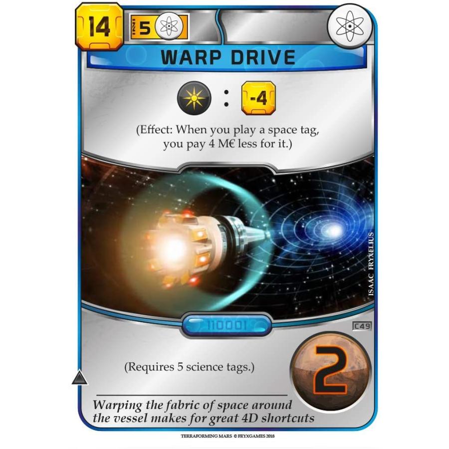 ボードゲーム 英語 アメリカ STG07203 Terraforming Mars The Colonies by Stronghold Games, Strategy Bの画像