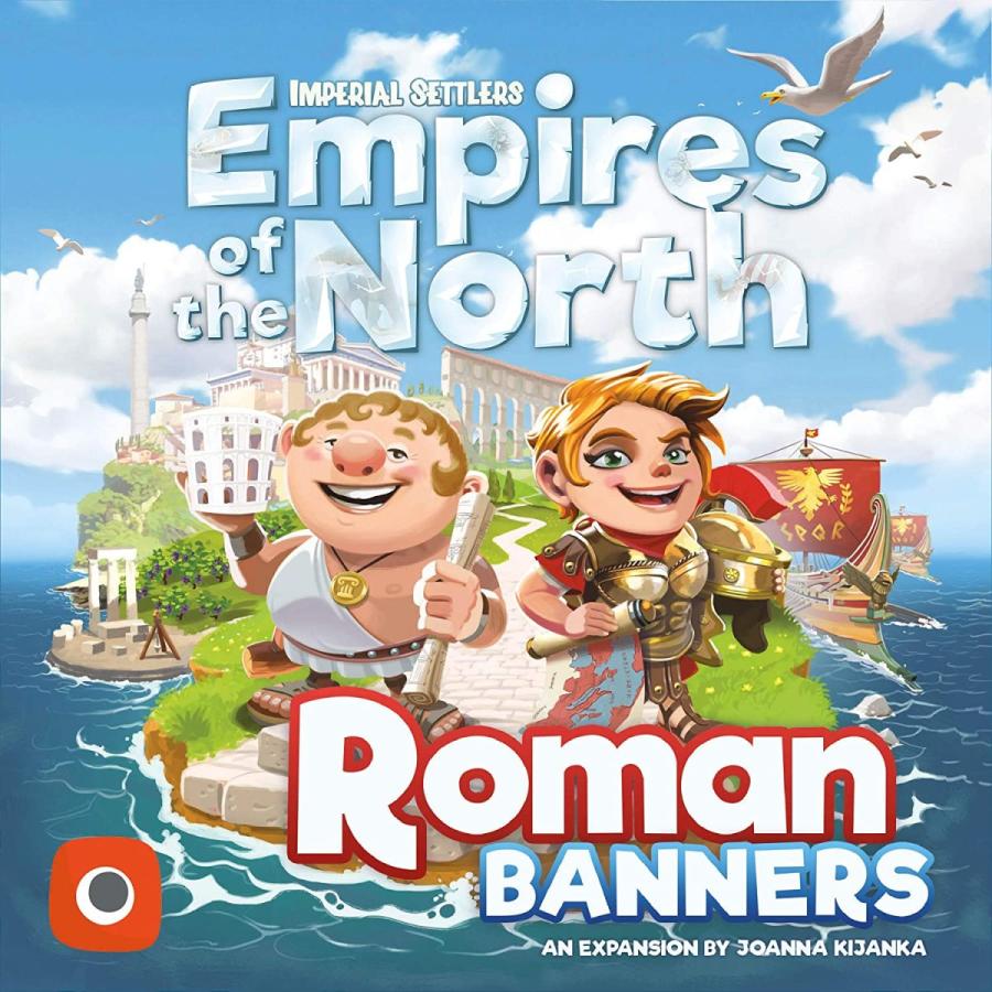 ボードゲーム 英語 アメリカ 1233PLG Portal Games Empires of The North Roman Banners_1