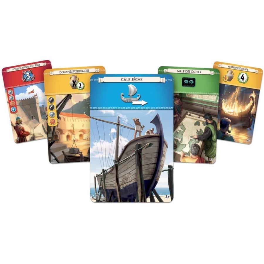 ボードゲーム 英語 アメリカ SV04EN 7 Wonders Armada Board Game EXPANSION (New Edition)| Family Boarの画像