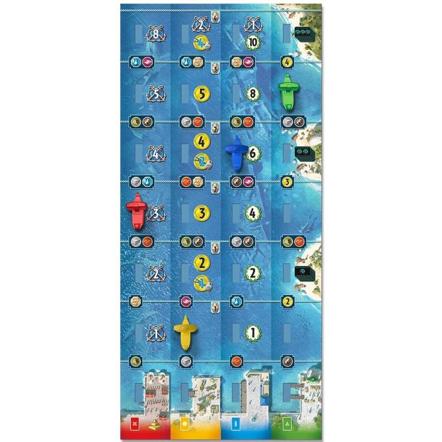 ボードゲーム 英語 アメリカ SV04EN 7 Wonders Armada Board Game EXPANSION (New Edition)| Family Boarの画像