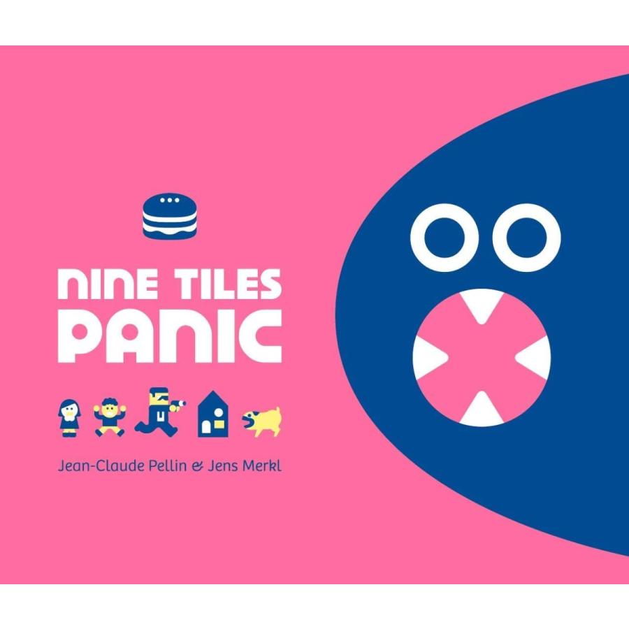 ボードゲーム 英語 アメリカ 9TPONK Oink Games Nine Tiles Panicの画像