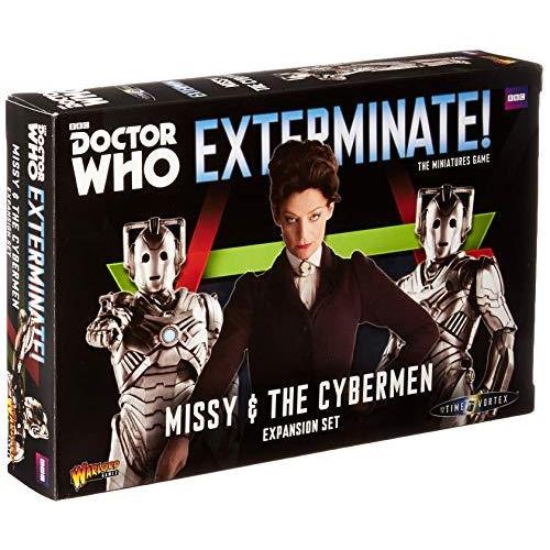 ボードゲーム 英語 アメリカ 602010102 Warlord Doctor Who Cybermen \u0026 Missy Expansion Set for Extermi