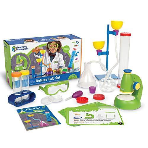 知育玩具 パズル ブロック LER0826 Learning Resources Primary Science Deluxe Lab Set - 45 Pieces， Age