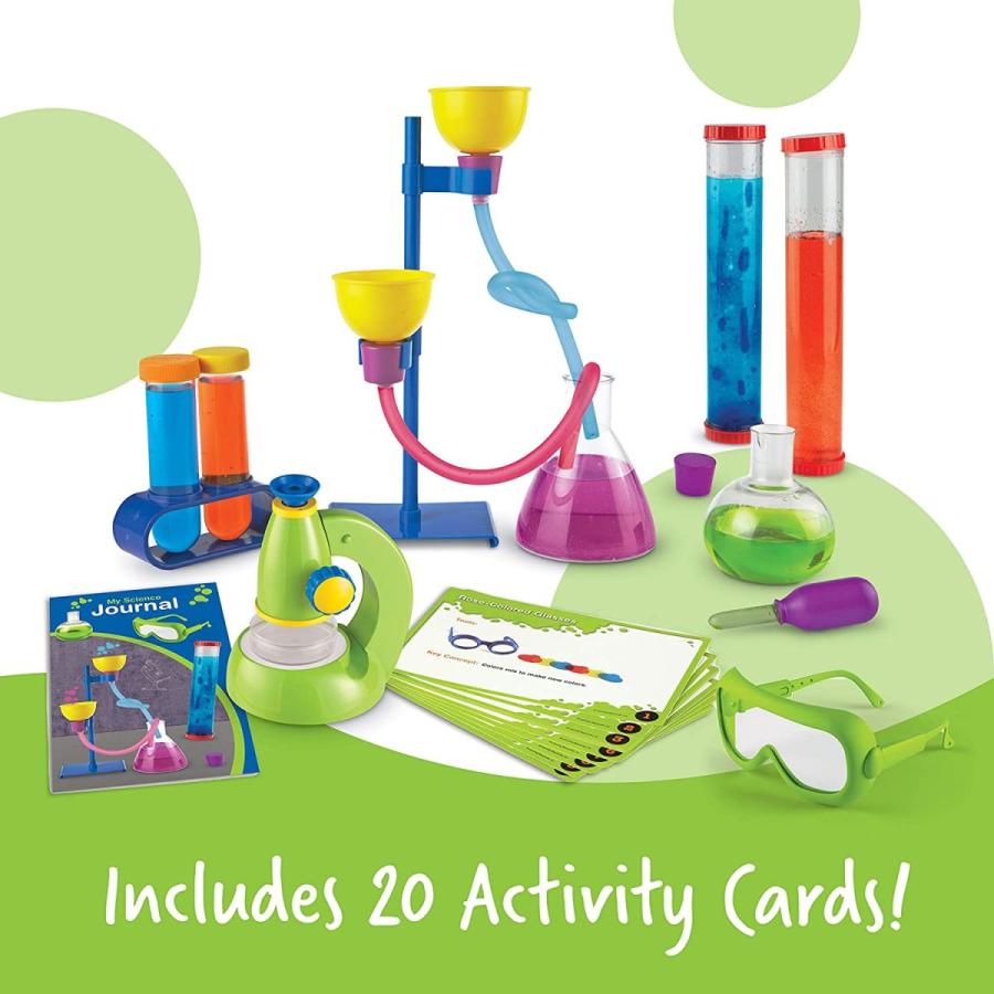 知育玩具 パズル ブロック LER0826 Learning Resources Primary Science Deluxe Lab Set - 45 Pieces， Age_6