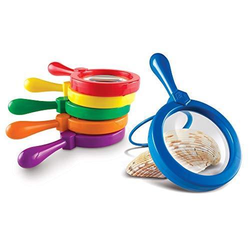 知育玩具 パズル ブロック LER2774 Learning Resources Jumbo Magnifiers - 6 Pieces， Ages 3+ Toddler Le