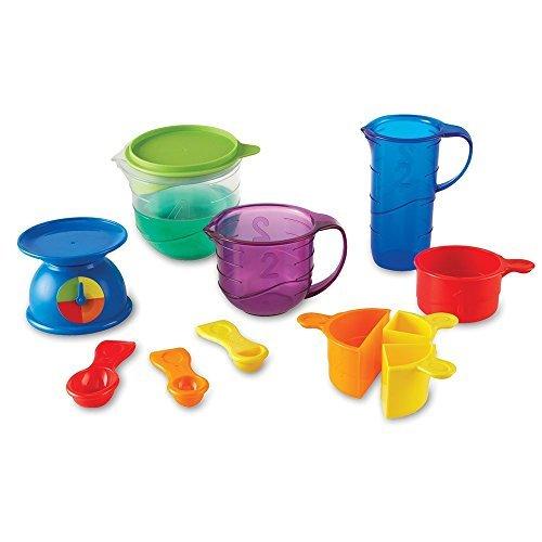 知育玩具 パズル ブロック LER2783 Learning Resources Mix And Measure Activity Set, 22 Pieces, Ages 3
