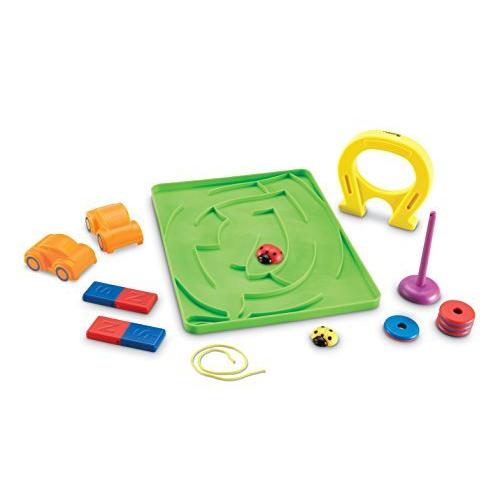 知育玩具 パズル ブロック LER2833 Learning Resources STEM Magnets Activity Set， Science Lessons， 24