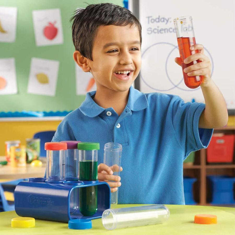 知育玩具 パズル ブロック LER2788 Learning Resources Measuring Tools， Jumbo Test Tubes (LER2788)_2