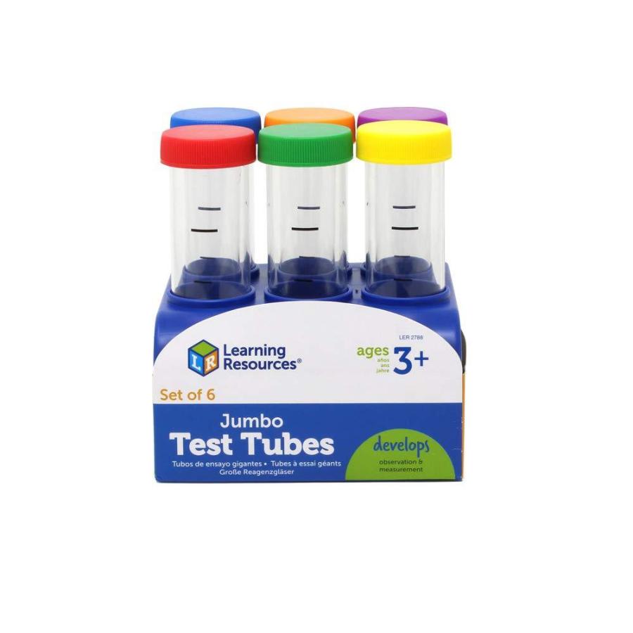 知育玩具 パズル ブロック LER2788 Learning Resources Measuring Tools， Jumbo Test Tubes (LER2788)_4