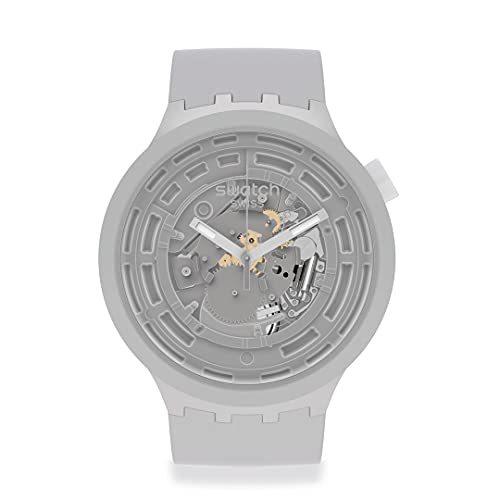 腕時計 スウォッチ レディース SB03M100 Swatch C-GREY Unisex Watch (Model: SB03M100)