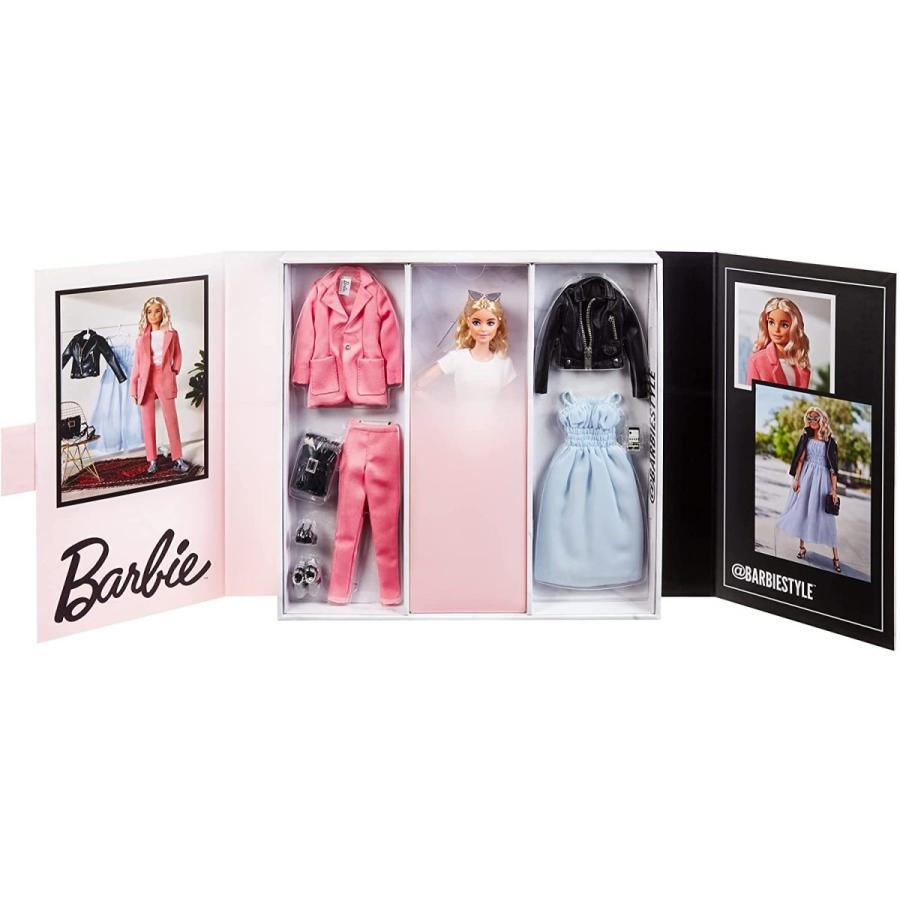 バービー Barbie バービースタイルドール１ シフォンドレス、「レザー 