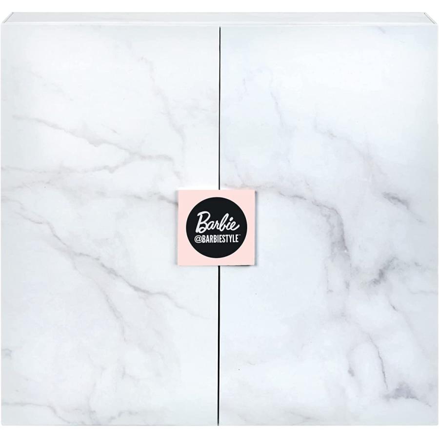 26【新品未使用】 バービー Barbie バービースタイルドール１ シフォンドレス、「レザー」ジャケット、クラシック 【IQY1348053142】(48113円)