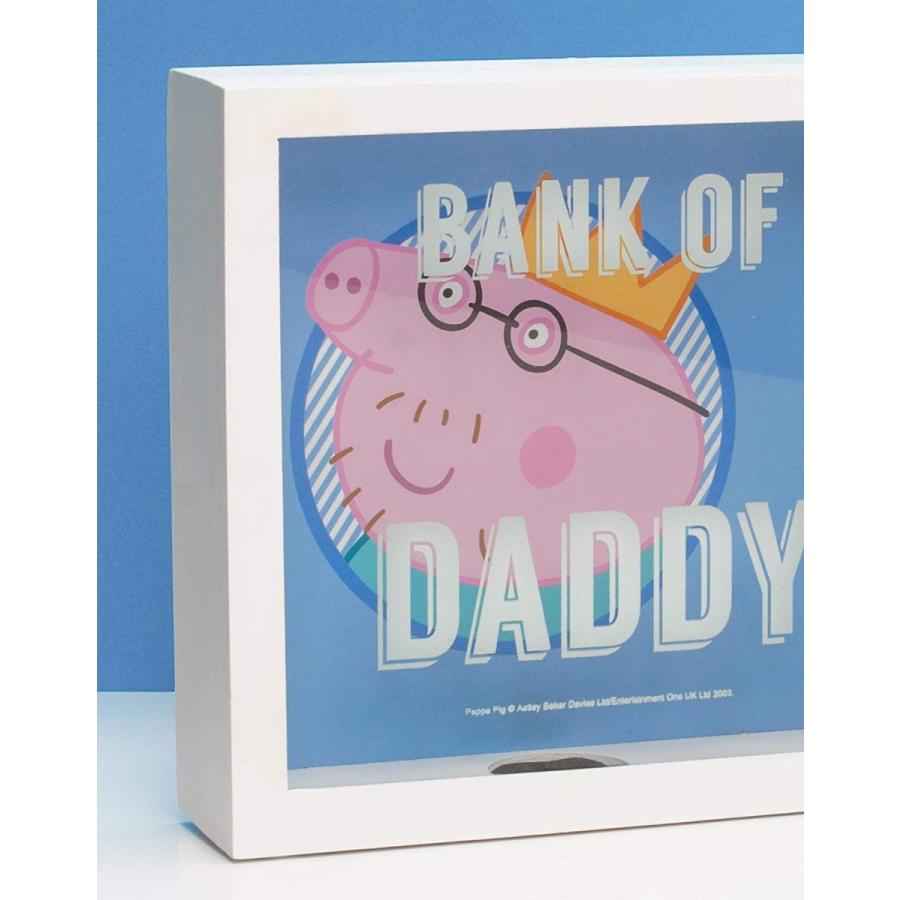 Peppa Pig ペッパピッグ アメリカ直輸入 UTNS5673_1 Peppa Pig Money Box Bank of Dad Wooden Piggy Ban｜maniacs-shop｜04