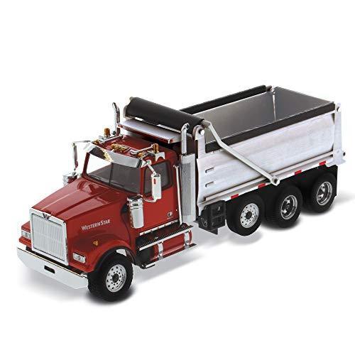 Diecast Masters ミニチュア ミニカー 71067 Diecast Masters Western Star 4900 SFFA with Lift Axle Silve