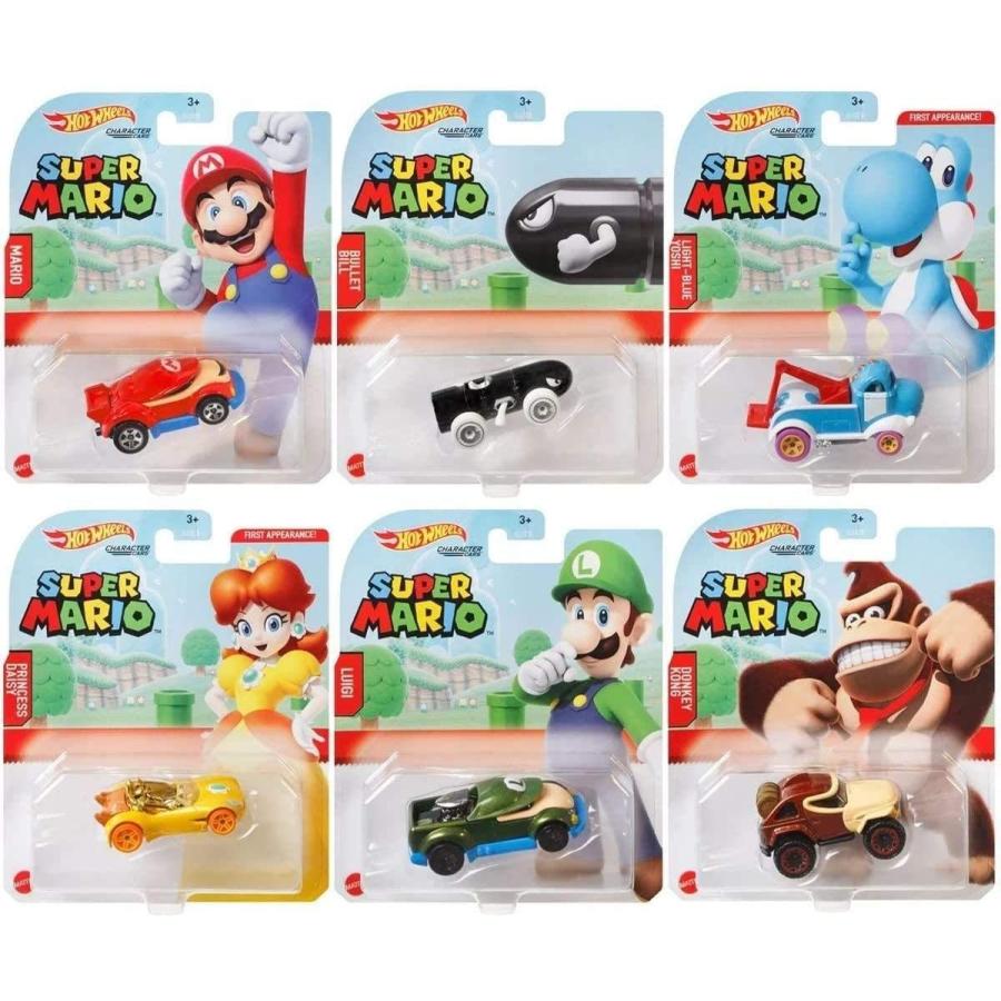 ホットウィール マテル ミニカー GRM42 Hot Wheels Nintendo Character Cars 2021 Mix 1