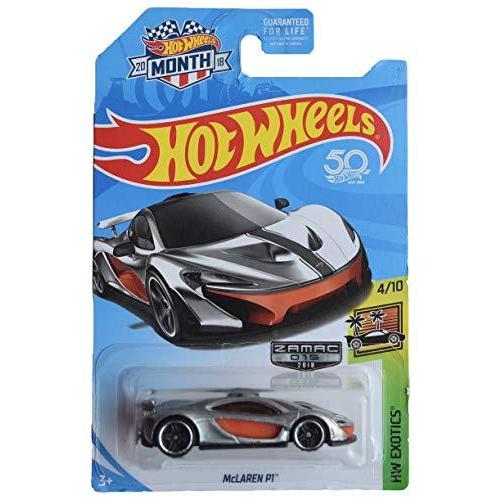 ホットウィール Hot Wheels ZAMAC マクラーレン P1 HWエキゾチック 4/10 2018マンスカード McLAREN ビーク