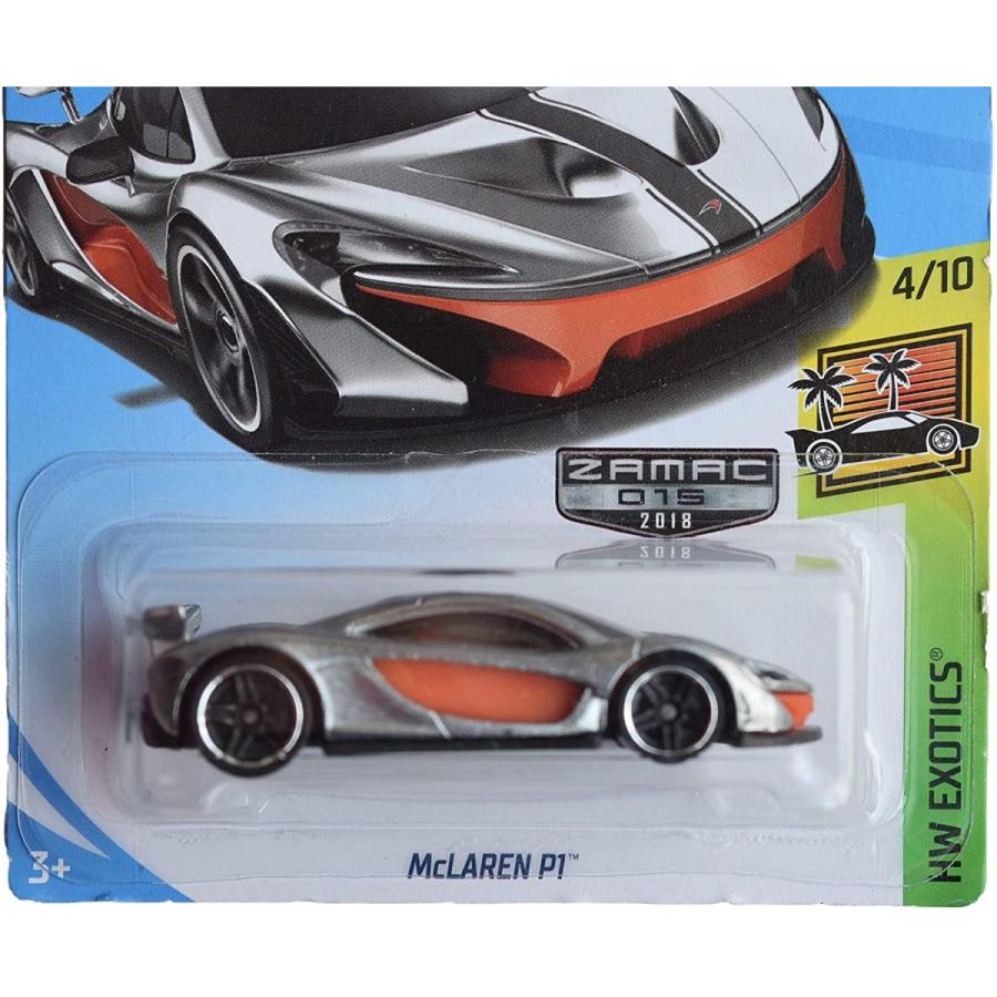 ホットウィール Hot Wheels ZAMAC マクラーレン P1 HWエキゾチック 4/10 2018マンスカード McLAREN ビーク_1